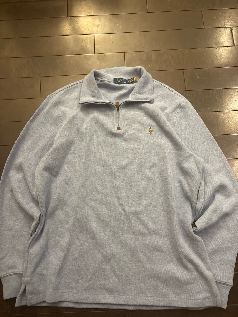 Polo quater zip